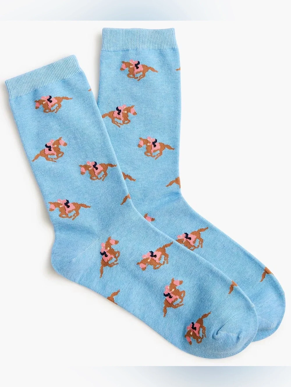 J. Crew Women’s Derby horse trouser socks CH519 - NWT